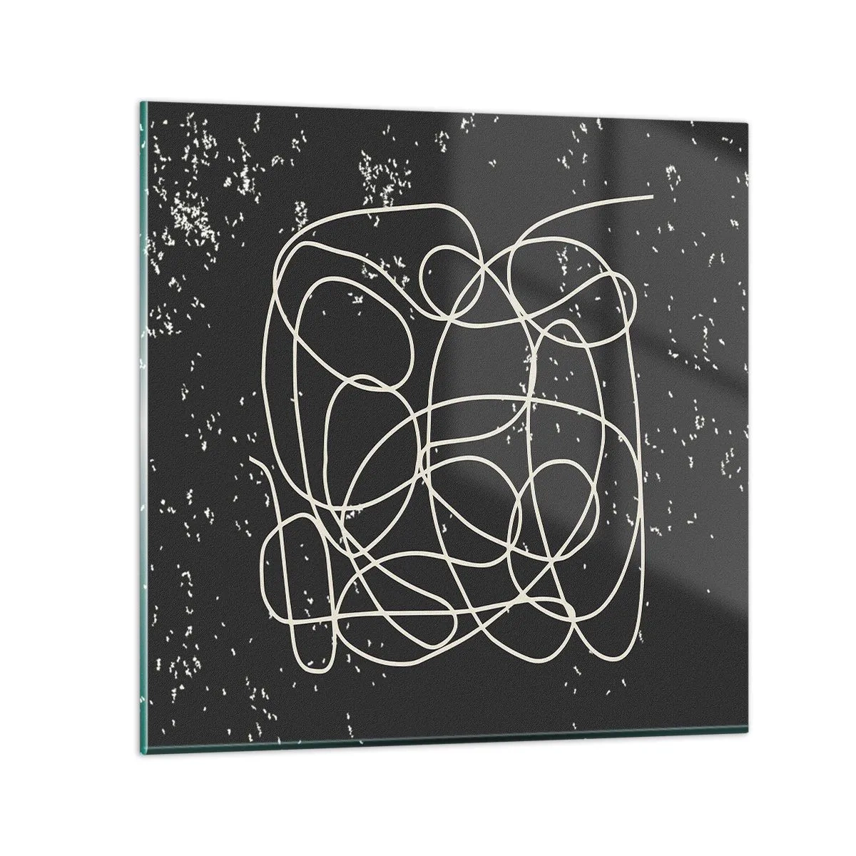 Cuadro sobre vidrio - Impresiones sobre Vidrio - Pensamientos errantes - 30x30 cm