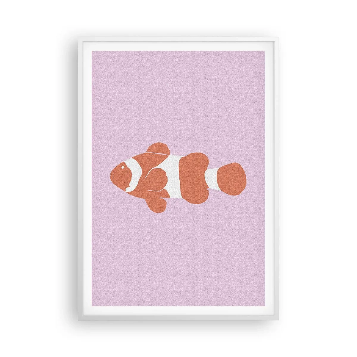 Póster en marco blanco - Tratando de recordar el camino - 70x100 cm