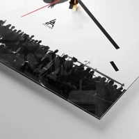 Esfera sin numeración, con rayas