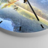 Esfera sin numeración, con rayas