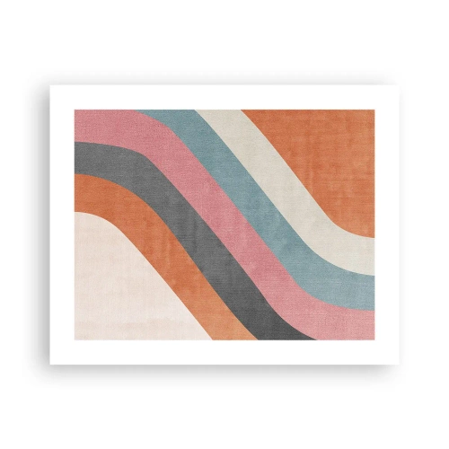 Póster - Composición diagonal - movimiento - 50x40 cm