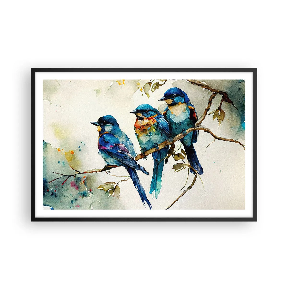 Póster en marco negro - ¿Ofendido? - 91x61 cm