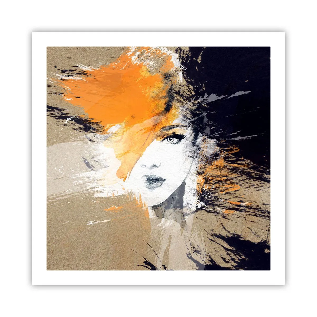 Póster - Y se convierte en luz - 60x60 cm