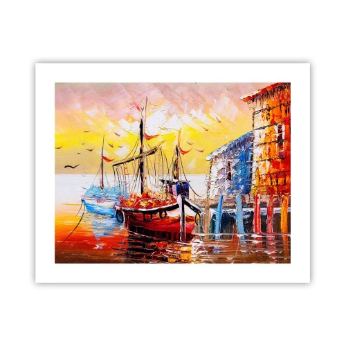 Póster - Feliz regreso - 50x40 cm