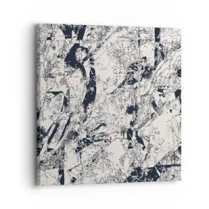 Cuadro sobre lienzo - Impresión de Imagen - La interpenetración de los opuestos - 30x30 cm