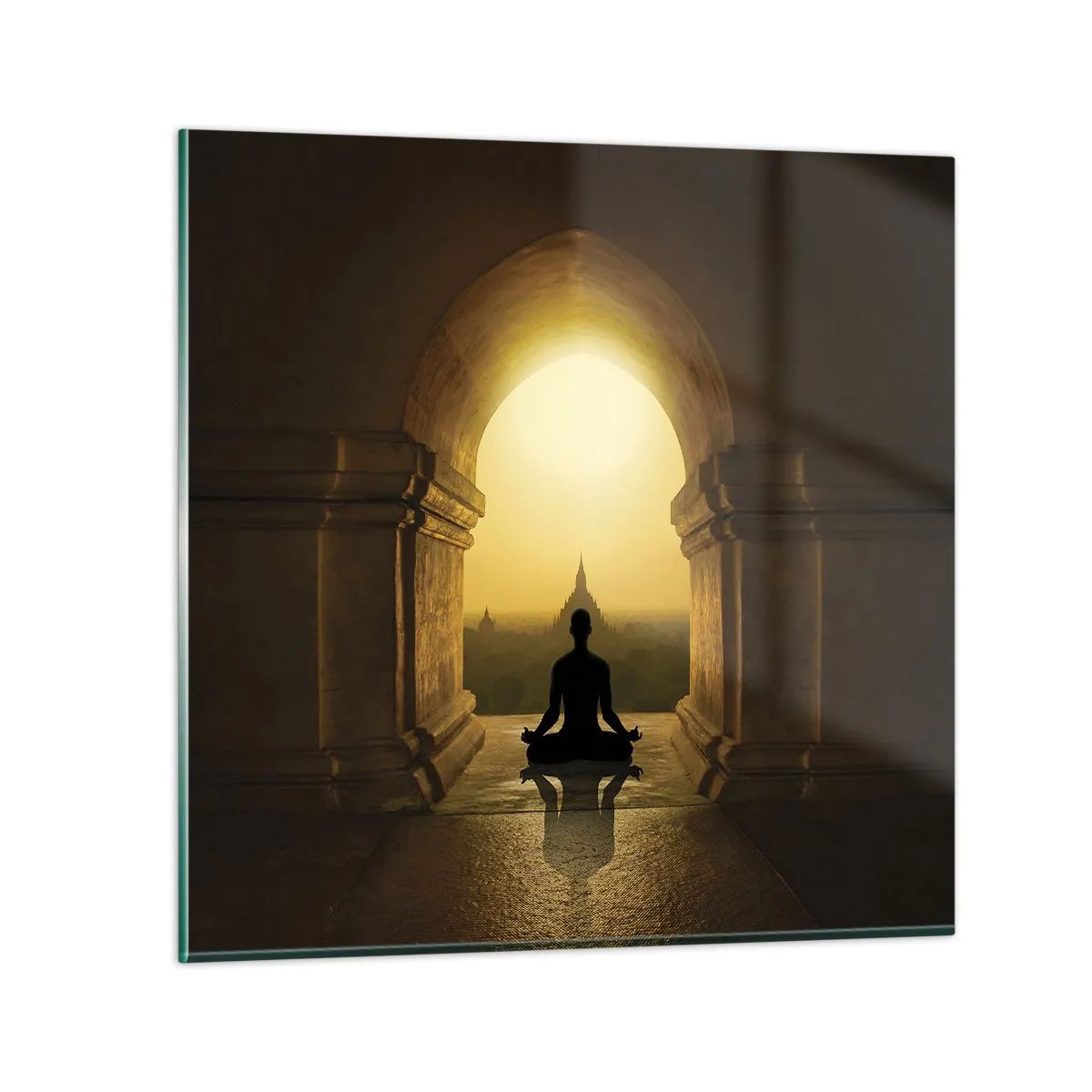 Cuadro sobre vidrio - Impresiones sobre Vidrio - Armonía total - 50x50 cm