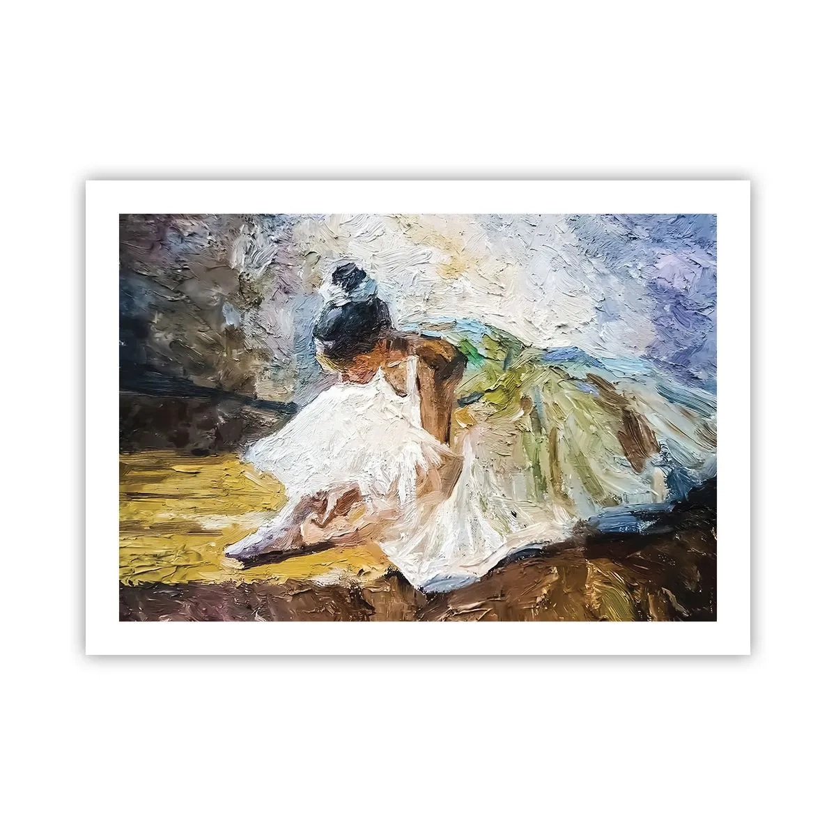 Póster - De un cuadro de Degas - 70x50 cm