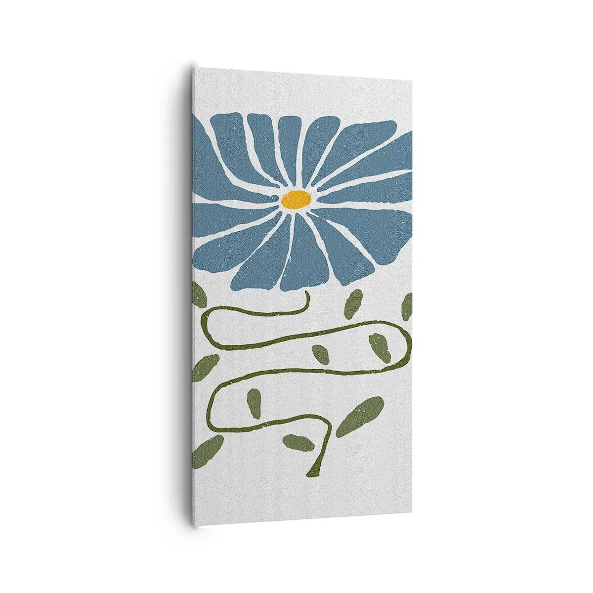 Cuadro sobre lienzo - Impresión de Imagen - De ramita a flor - 65x120 cm