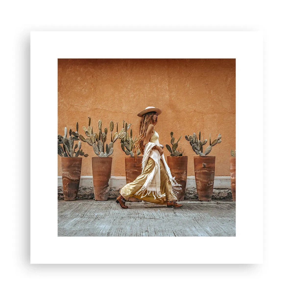 Póster - Estilo hippie - 30x30 cm