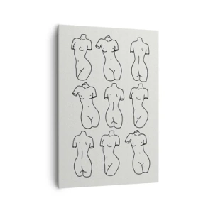 Cuadro sobre lienzo - Impresión de Imagen - Solo Venus - 70x100 cm