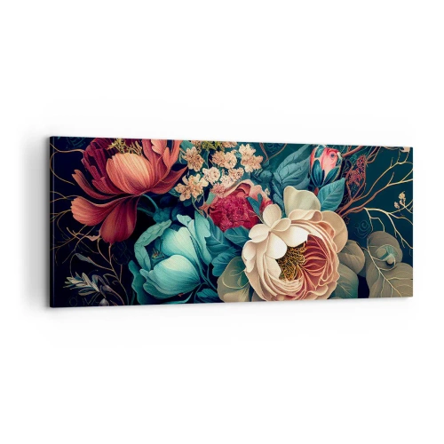 Cuadro sobre lienzo - Impresión de Imagen - Encanto del siglo XIX - 100x40 cm