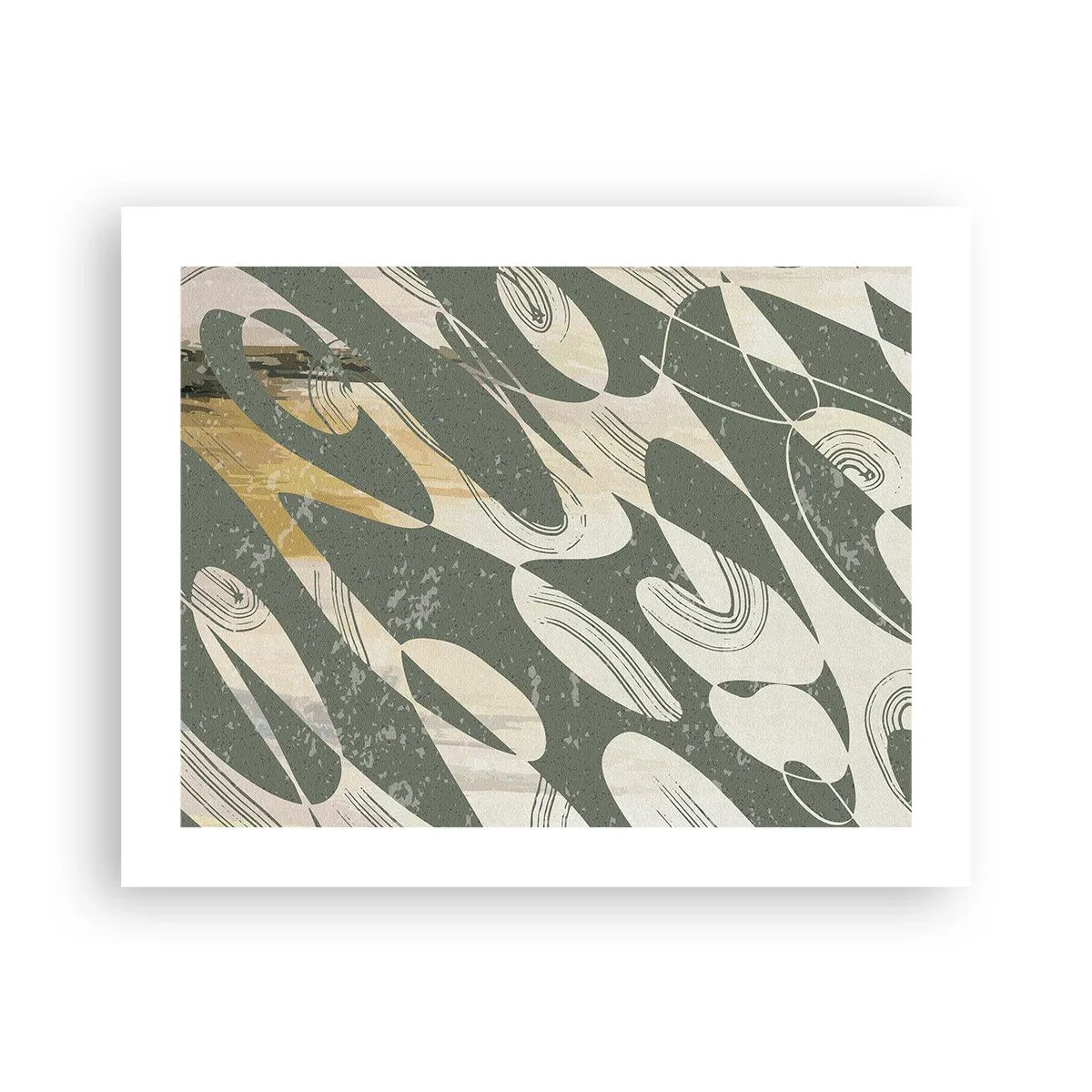 Póster - Abstracción rítmica - 50x40 cm