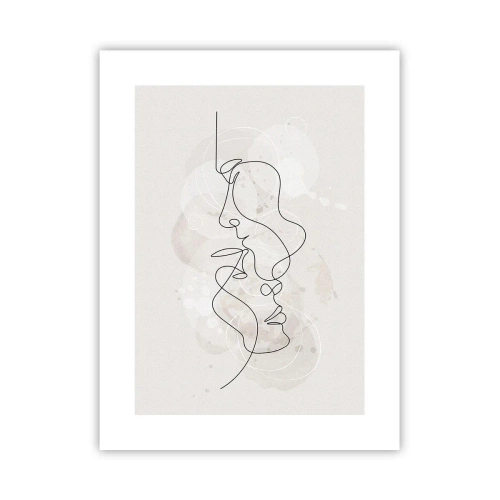 Póster - En un abrazo - 30x40 cm
