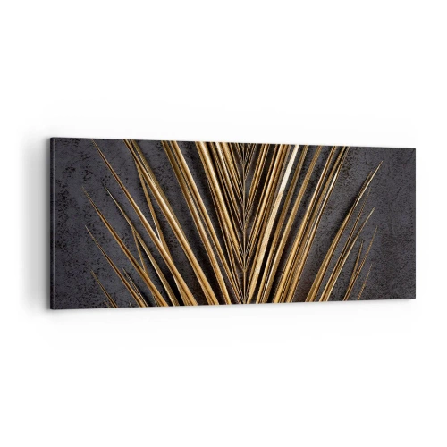 Cuadro sobre lienzo - Impresión de Imagen - El oro de los trópicos - 100x40 cm