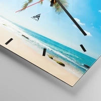 Esfera sin numeración, con rayas