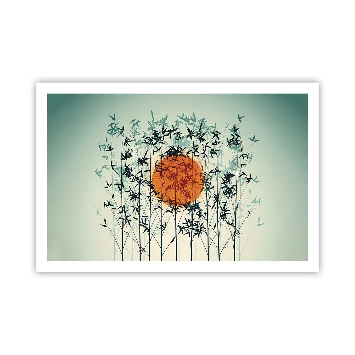 Póster - El sol de Japón - 91x61 cm