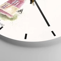 Esfera sin numeración, con rayas