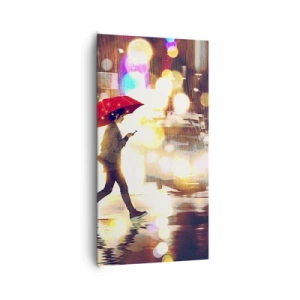 Cuadro sobre lienzo - Impresión de Imagen - Saldrá el sol - 65x120 cm