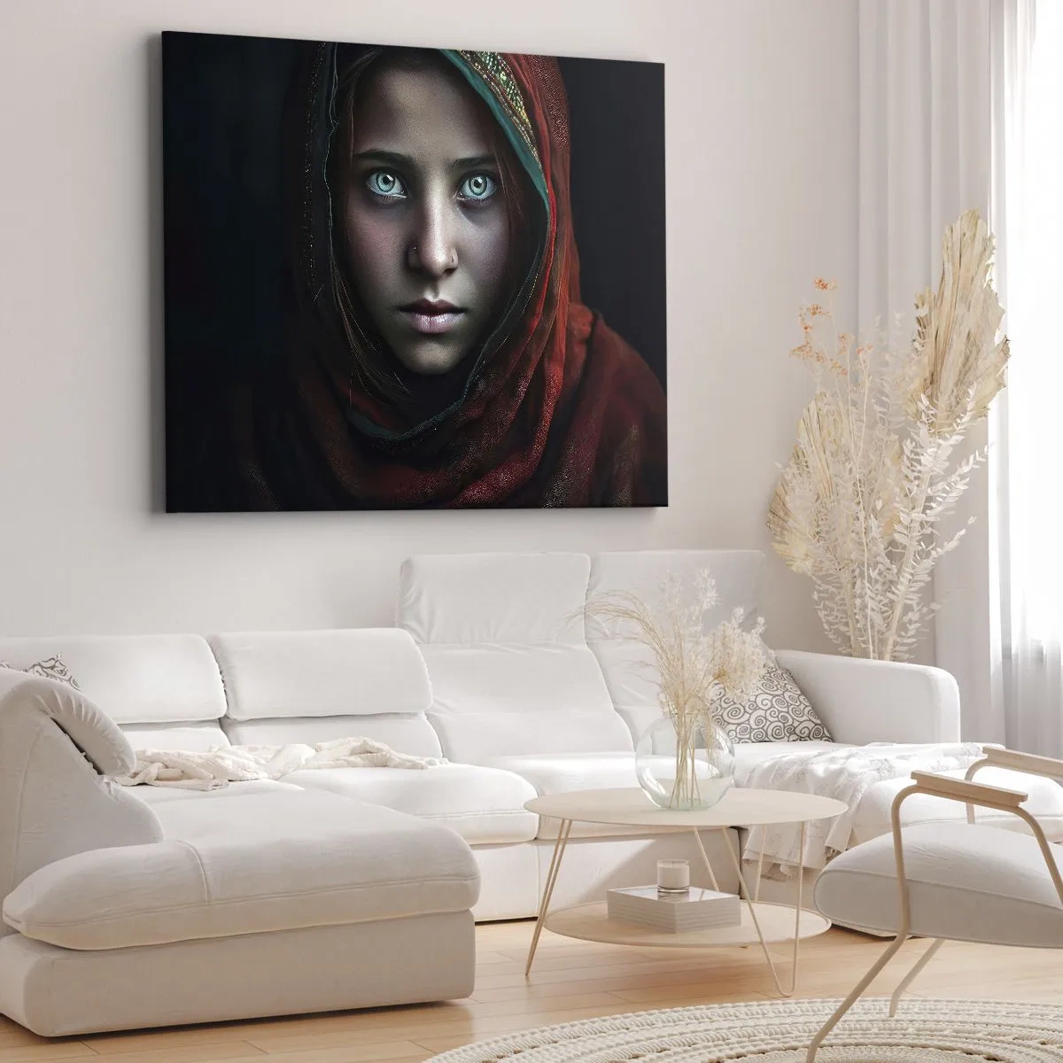 Cuadro sobre lienzo - Impresión de Imagen - Princesa del Este - 70x50 cm