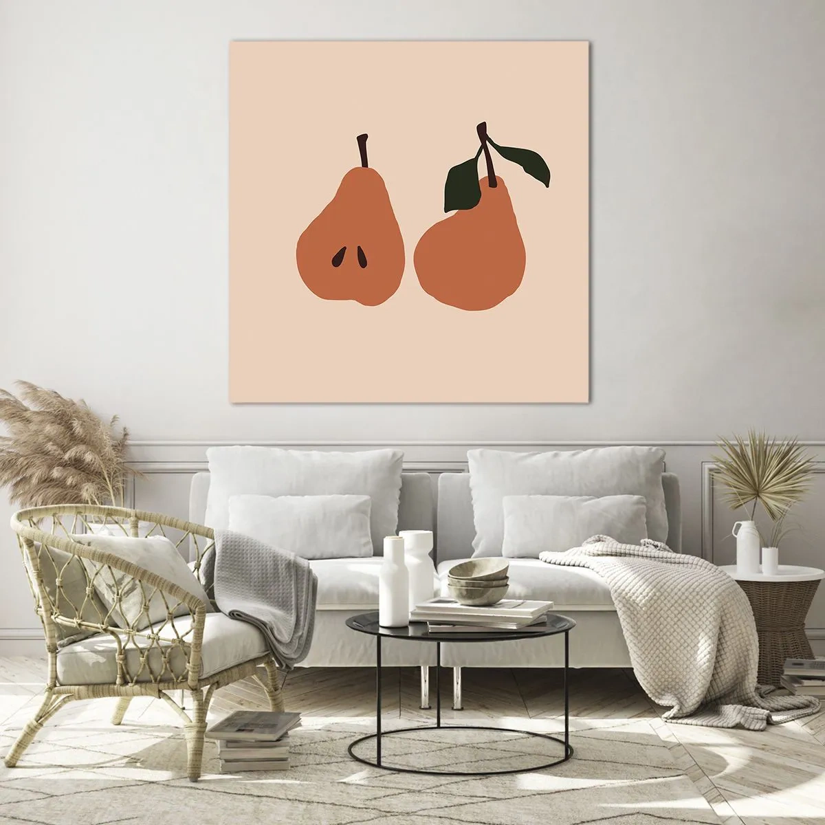 Cuadro sobre vidrio - Impresiones sobre Vidrio - La dulzura misma - 60x60 cm