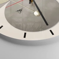 Esfera sin numeración, con rayas