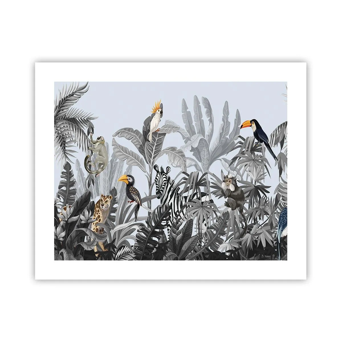 Póster - Un cuento de hadas africano - 50x40 cm