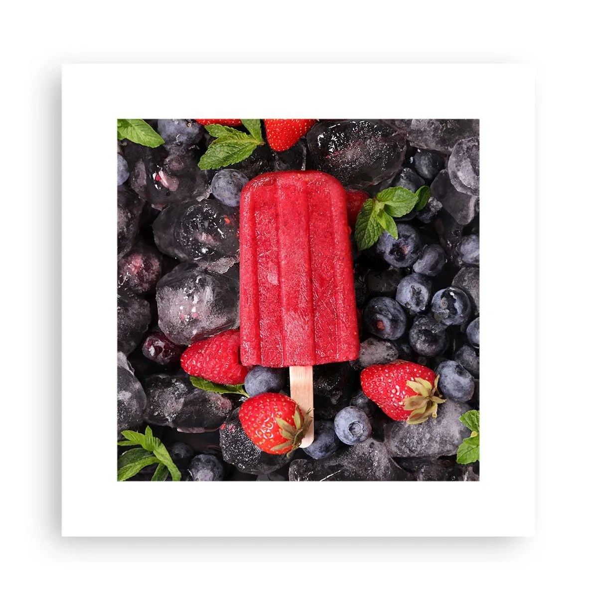 Póster - El sabor del verano caluroso - 30x30 cm