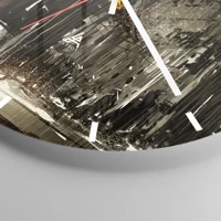 Esfera sin numeración, con rayas