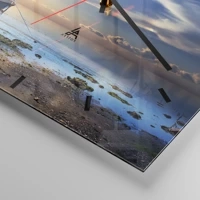 Esfera sin numeración, con rayas