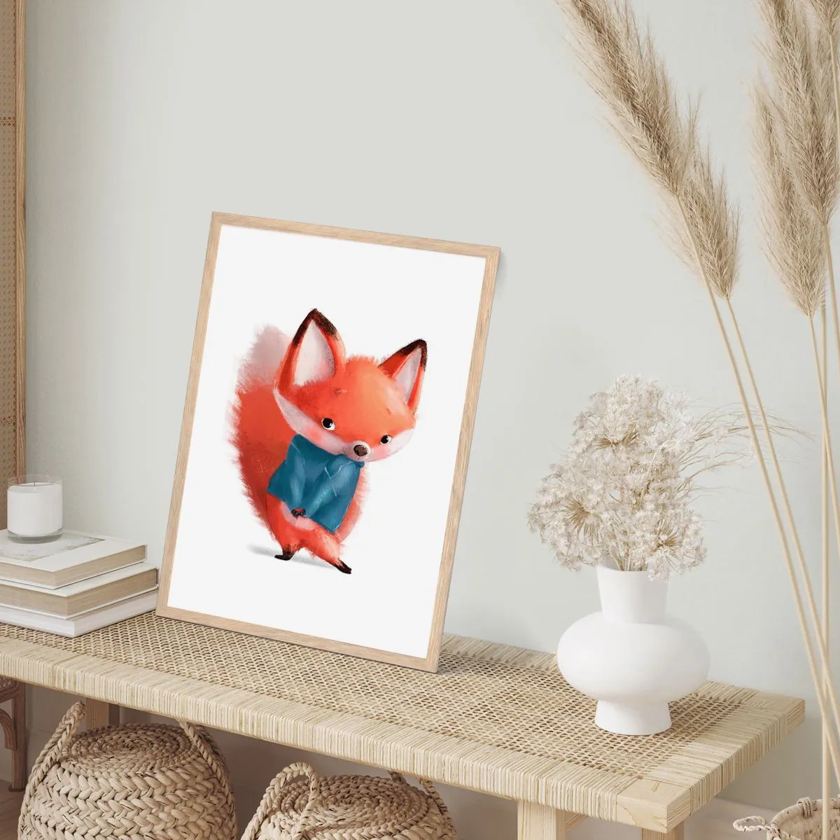 Póster en marco roble claro - ¿Me veo bien con esto? - 61x91 cm