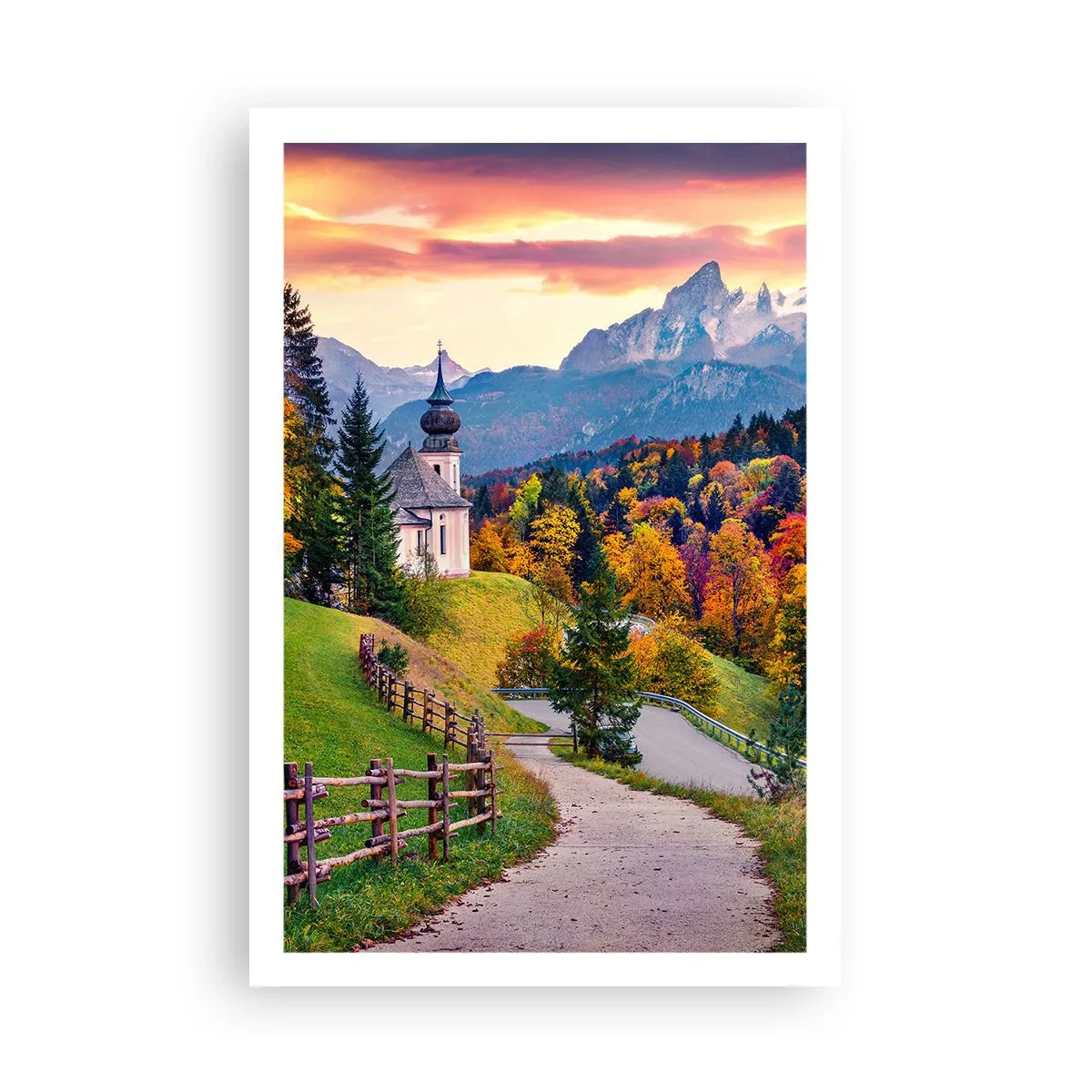 Póster - Paisaje como una pintura - 61x91 cm
