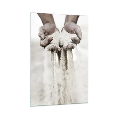 Cuadro sobre vidrio - Impresiones sobre Vidrio - Con estas manos... - 70x100 cm