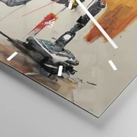 Esfera sin numeración, con rayas