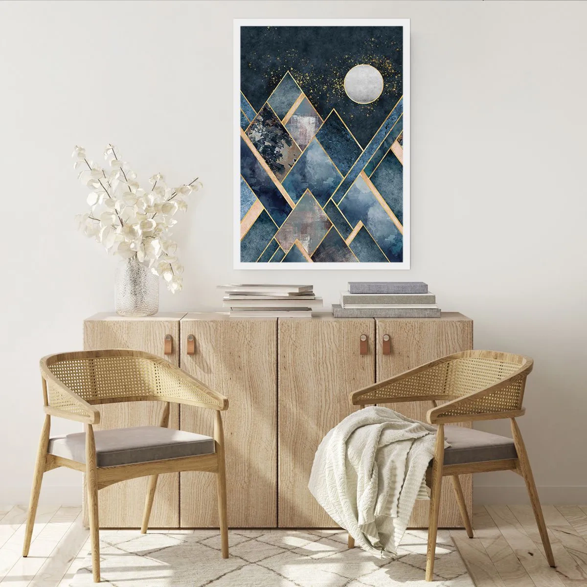 Póster - Paisaje geométrico - 61x91 cm