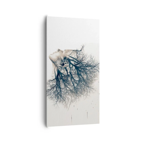 Cuadro sobre lienzo - Impresión de Imagen - Escuchando el susurro de un árbol - 65x120 cm