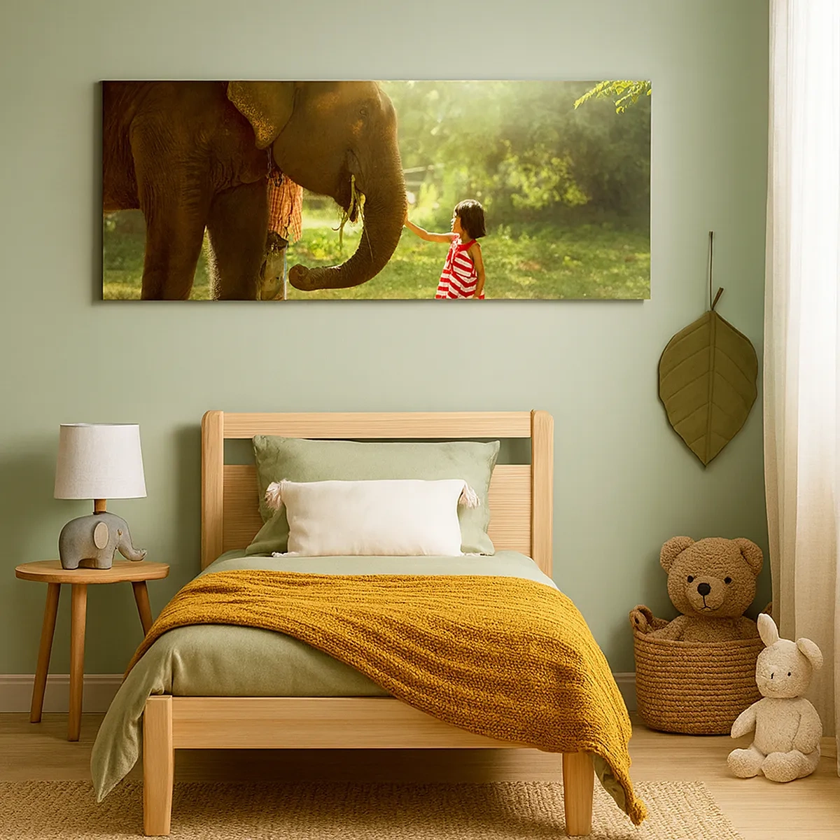 Cuadro sobre lienzo - Impresión de Imagen - El poder de la amistad - 30x30 cm