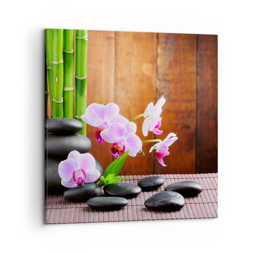 Cuadro sobre lienzo - Impresión de Imagen - Experimente los placeres de Oriente - 50x50 cm