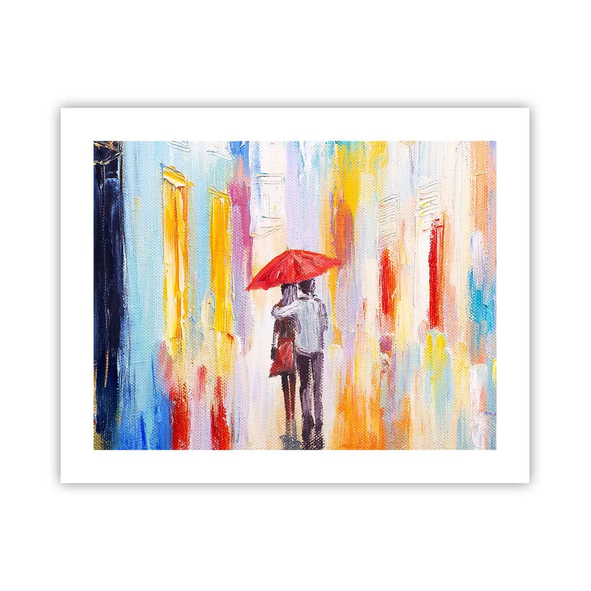 Póster - Que siga lloviendo - 50x40 cm