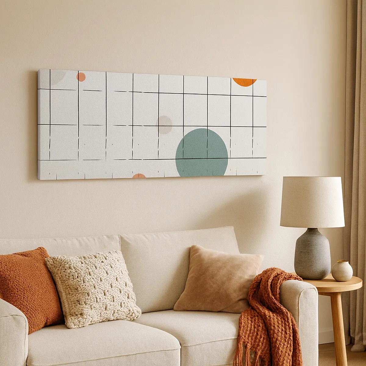 Cuadro sobre lienzo - Impresión de Imagen - Atrapados. ¿Nosotros o ellos? - 30x30 cm