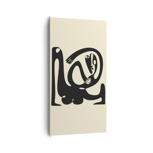 Cuadro sobre lienzo - Impresión de Imagen - Casi Picasso - 65x120 cm