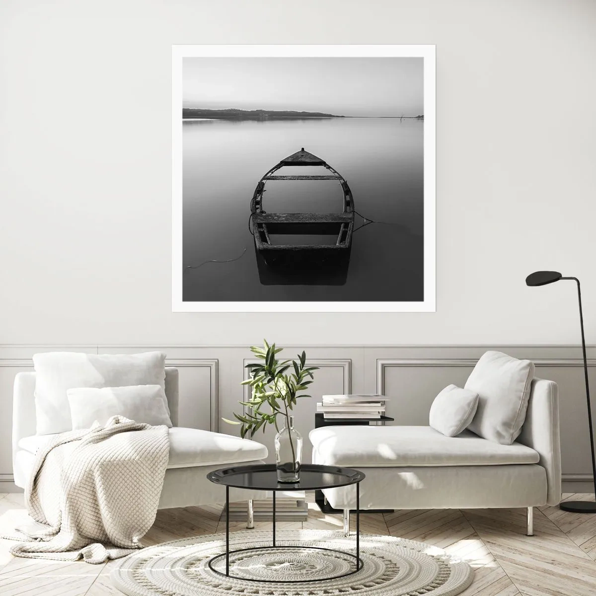 Póster - Anhelo y melancolía - 40x40 cm