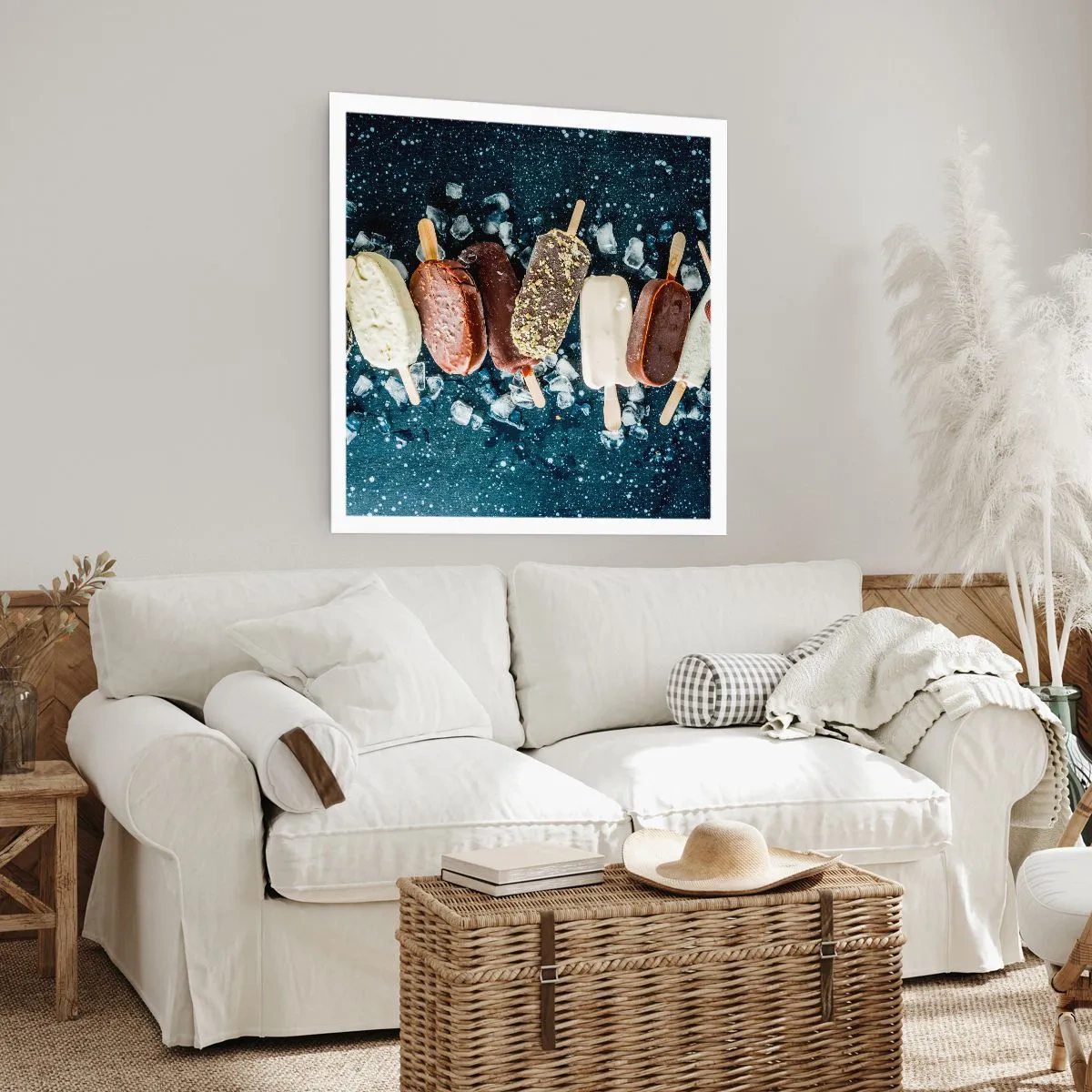 Póster - El sabor del verano caluroso - 40x40 cm