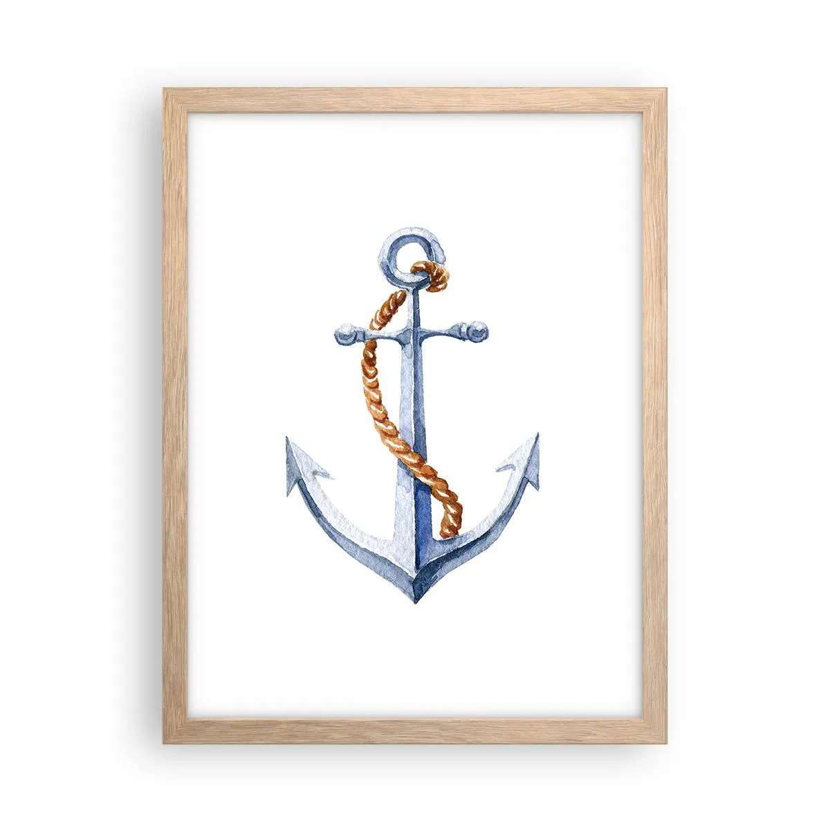 Póster en marco roble claro - ¡Ah, aventura! - 30x40 cm