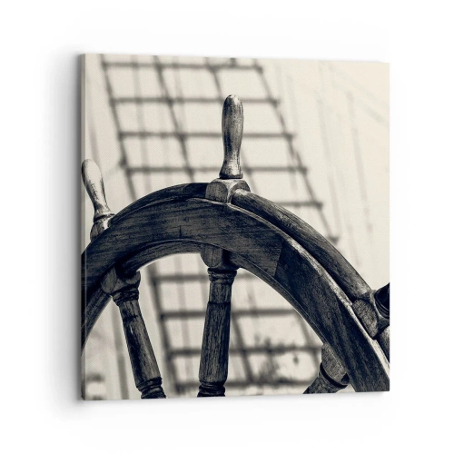 Cuadro sobre lienzo - Impresión de Imagen - Un cuento marino - 70x70 cm