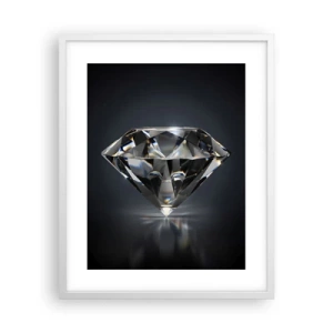 Póster en marco blanco - Riqueza y belleza - 40x50 cm