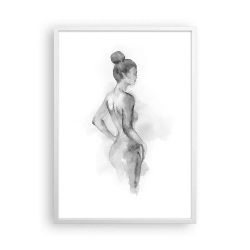 Póster en marco blanco - Tan hermosa como la pintura - 50x70 cm