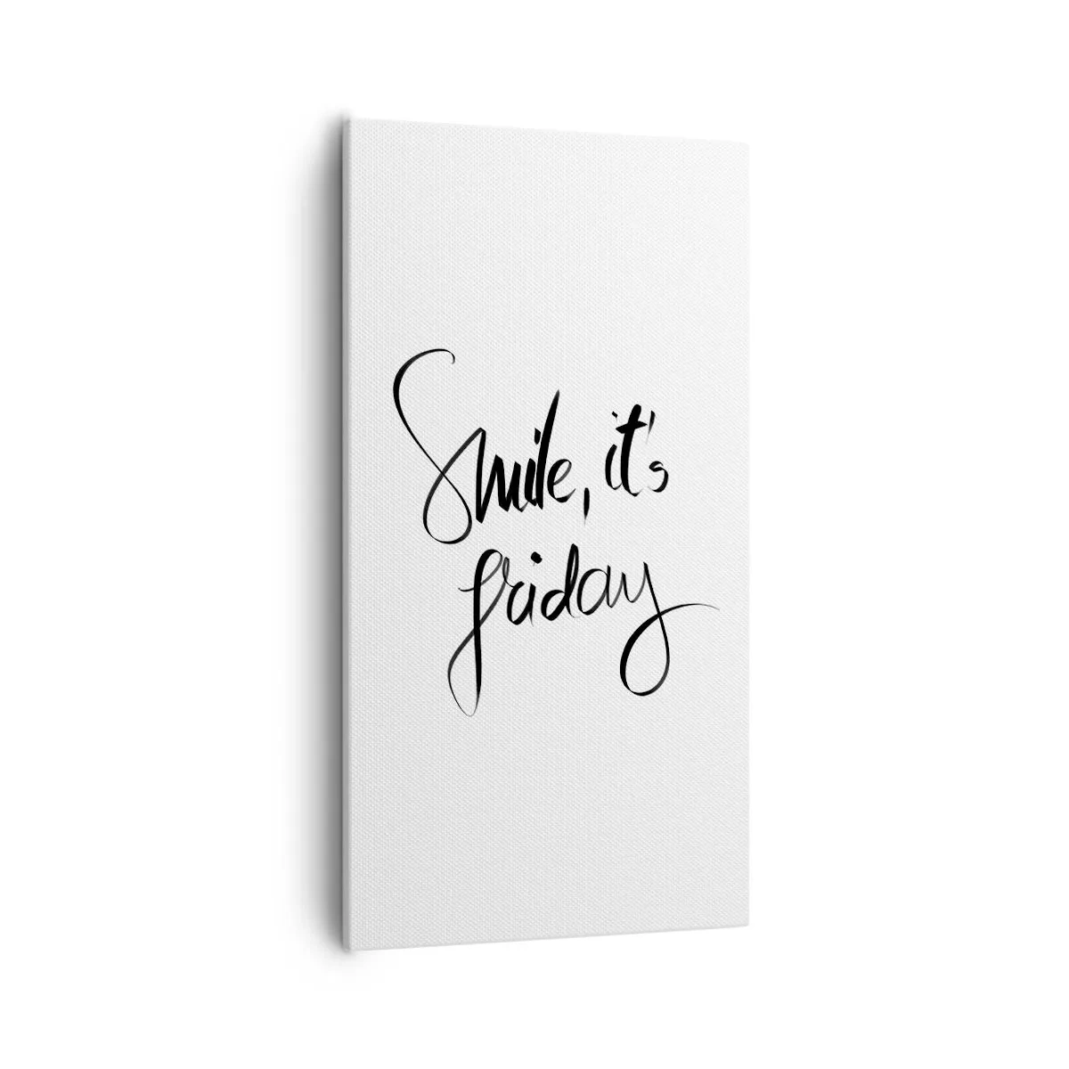 Cuadro sobre lienzo - Impresión de Imagen - La verdadera alegría - 55x100 cm