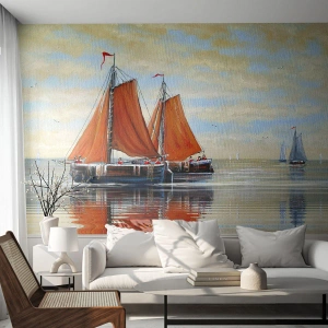 Fotomural personalizado Premium Sand - Navega, marinero.... - Velero, Mar, Paisaje