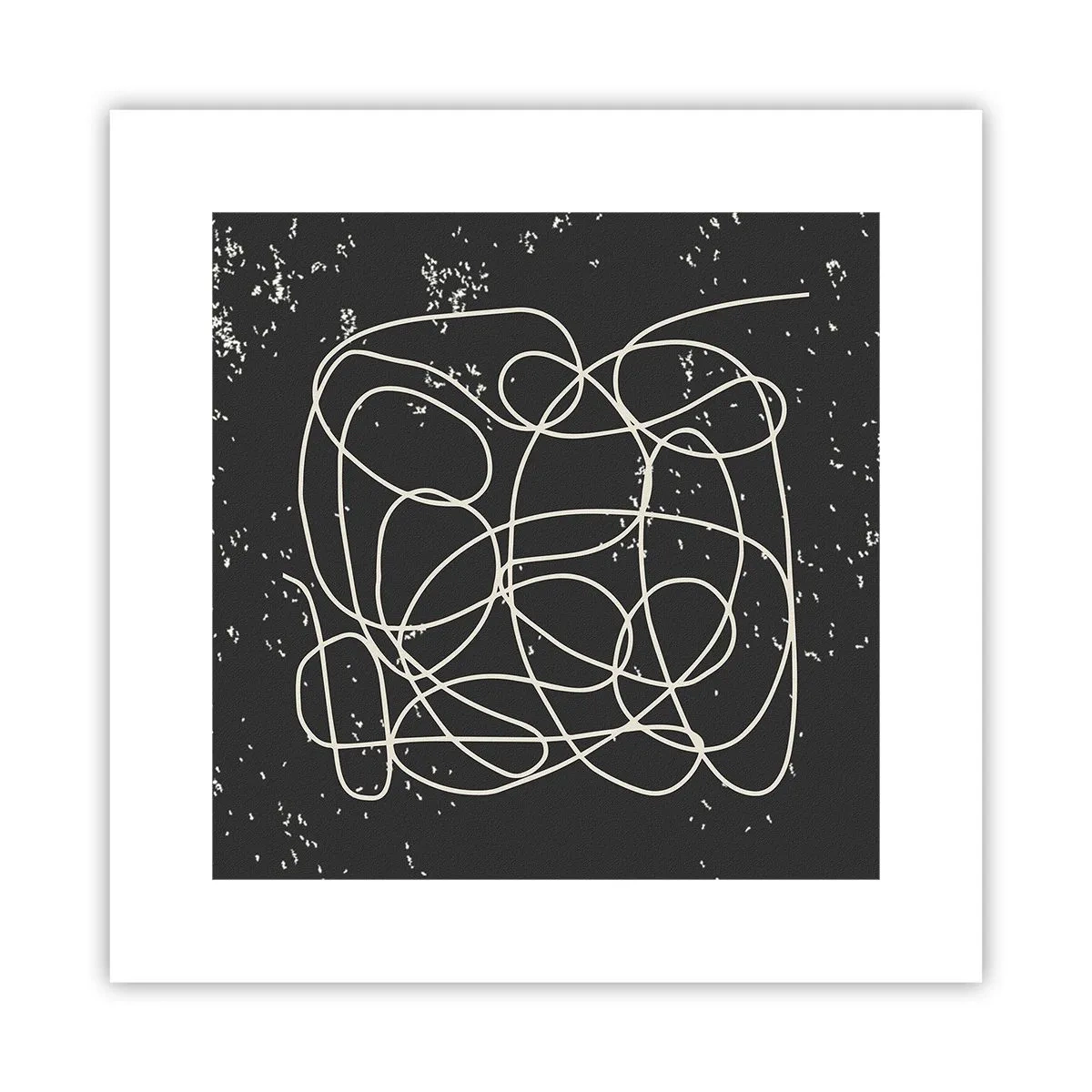 Póster - Pensamientos errantes - 30x30 cm