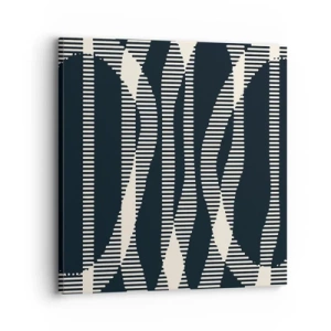 Cuadro sobre lienzo - Impresión de Imagen - Un intento de romper la oscuridad - 30x30 cm